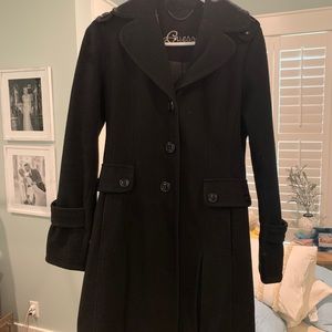 Guess Black Winter Coat
